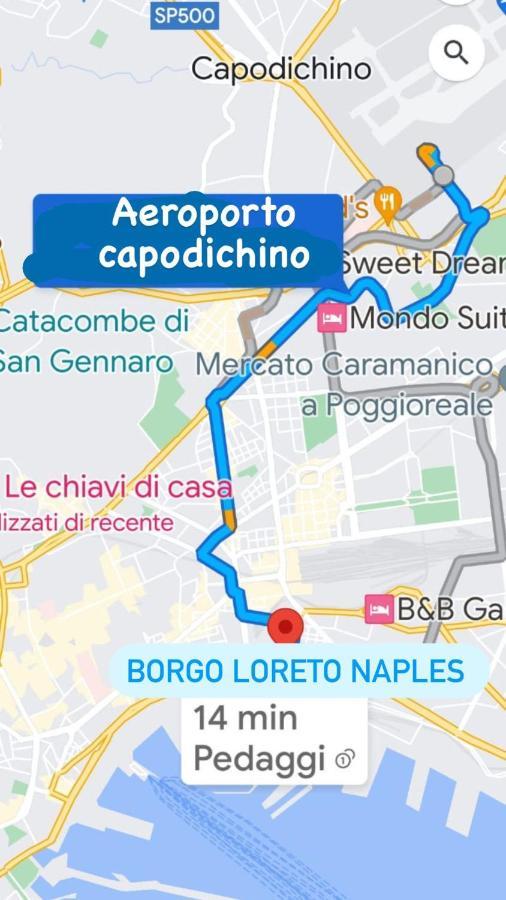 Borgo Loreto เนเปิลส์ ภายนอก รูปภาพ